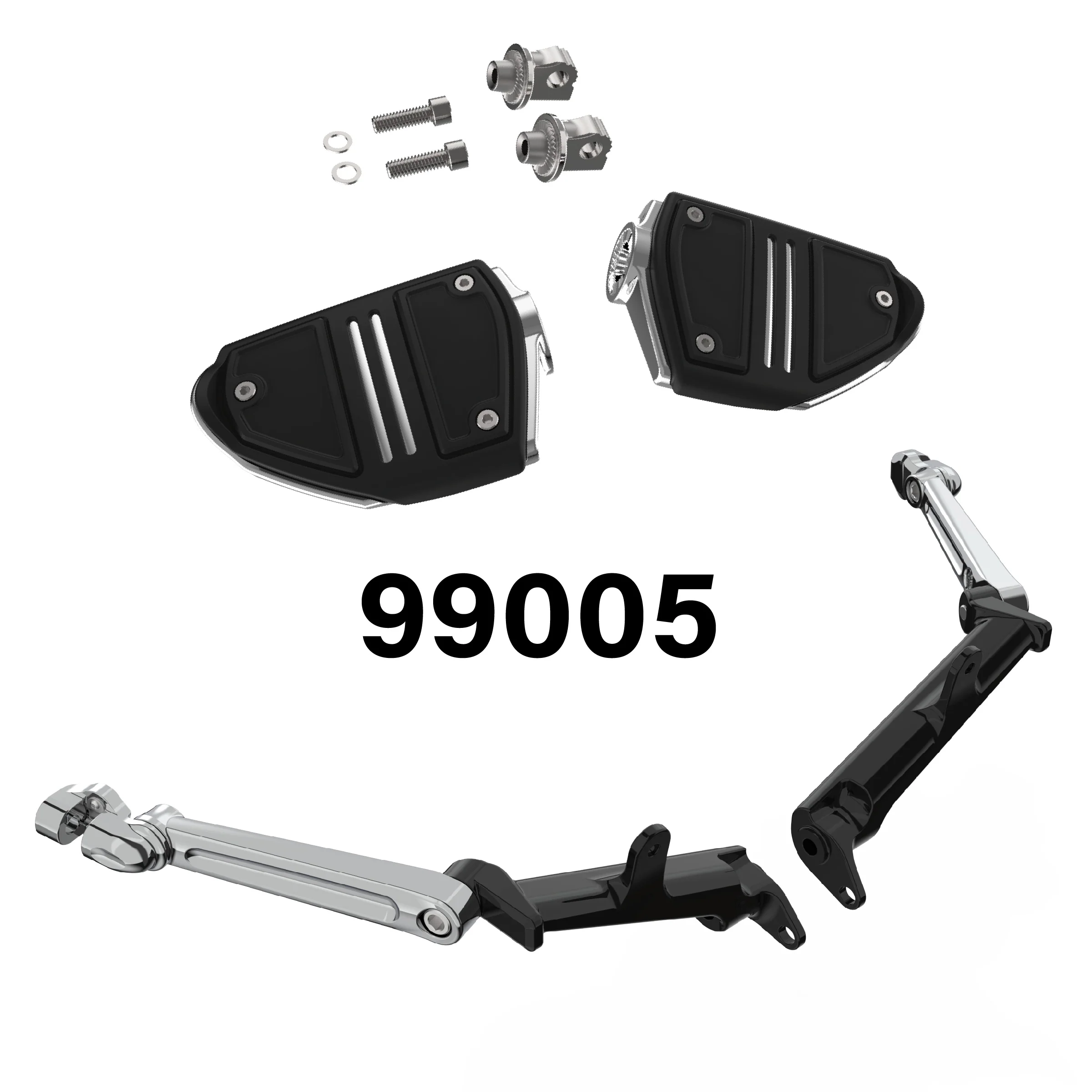 Frame Mounted Adjustable Highway Peg Mount Kit - Image 20