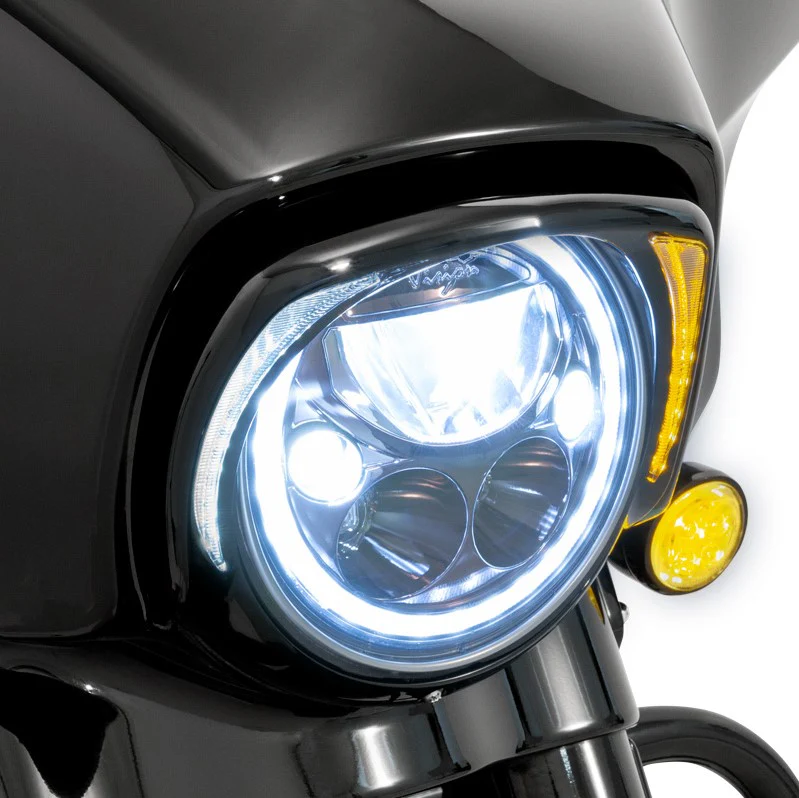 Fang® LED Headlight Bezel with Amber Turn - Image 6