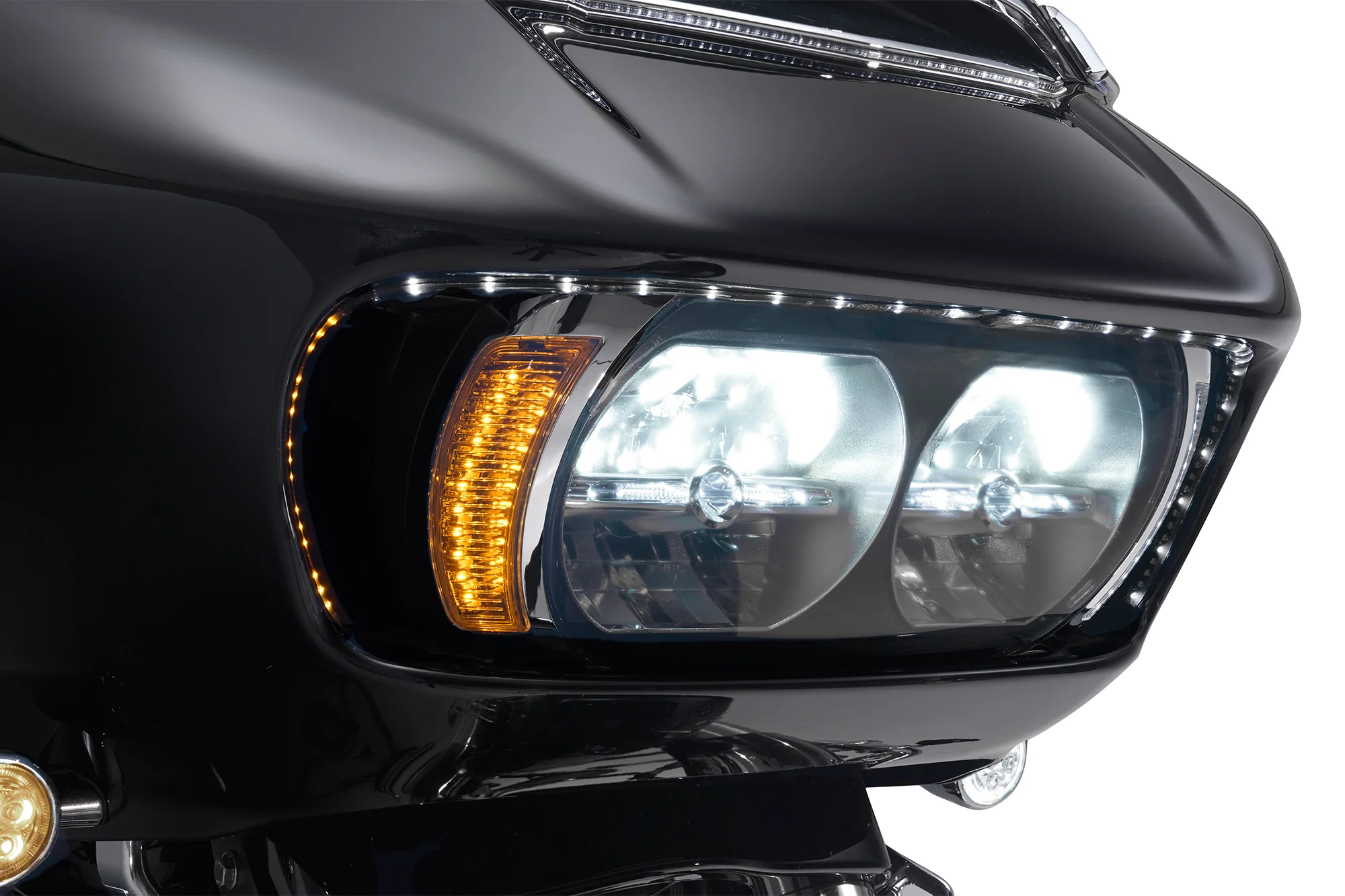 Fang® LED Headlight Bezel for '15-'23 Road Glide - Image 4