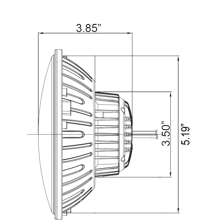 XMC 5.75" LED Headlight by Vision X - Image 7